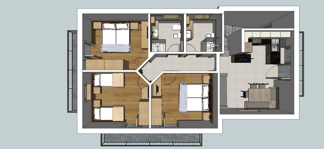 Fiemme Home Mountain Apartment Tesero Exterior foto